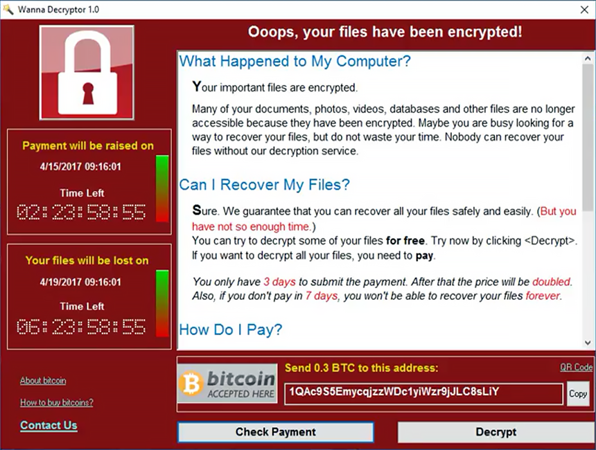 ransomware, protege la información de tu empresa.